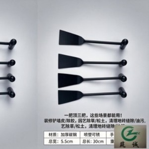 พลั่วตักกระเทียม รุ่นแบล็คไดมอนด์ ใบมีดโลหะขนาด 100 มม. สำหรับขุดผักป่าและย้ายต้นกล้า - Product Image 1