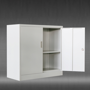 خزانة فولاذية حديثة قابلة للقفل، أثاث تخزين، خزانة ملفات معدنية للمكتب والمنزل والمطبخ والمدرسة والفندق والمستشفى وغرفة النوم وصالة الألعاب الرياضية - Product Image 6