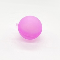 Décoration de fête Boules d'eau réutilisables Ballons de bombe à eau en silicone Remplissage rapide réutilisable pour les jeux de plein air d'été