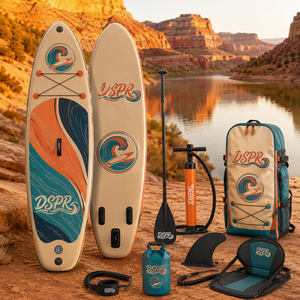 Planche de <span class=keywords><strong>paddle</strong></span> <span class=keywords><strong>gonflable</strong></span> 2026 tendance, directement de l'usine, 320x76x15cm, bleu clair et blanc, design <span class=keywords><strong>simple</strong></span>, logo personnalisé OEM, pas cher - Product Image 5