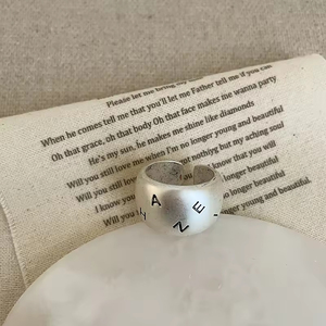 Factory Wholesale Luxury Design Big Geometric Shape <b>Rings</b> 18k Gold Plated <b>Ring</b> Jewelry for Women - Product Image 4