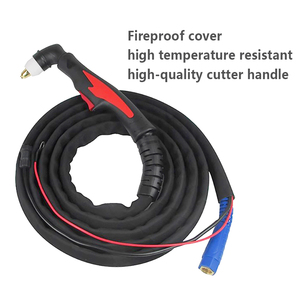 Vente en gros usine – Consommables de haute qualité pour torche de découpe plasma P80 4 mètres 8 mm² : électrode et buse P80 4M haute fréquence - Product Image 2