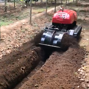 <span class=keywords><strong>Tracteur</strong></span> à gazon télécommandé sur chenilles <span class=keywords><strong>Tracteur</strong></span> à gazon à rotation zéro pour jardin Marteau à lame <span class=keywords><strong>Tracteur</strong></span> à gazon et débroussailleuse - Product Image 3