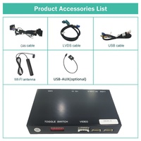 Decodificador Inalámbrico Carplay Compatible con Benz-5.0/5.1-Sistema Original de Automóvil Actualizado/Pantalla de Teléfono Móvil/Android Auto/YouTube