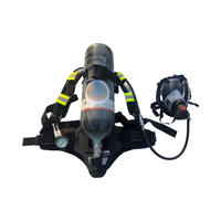 SCBA de 6,8 l avec appareil respiratoire cylindrique en fibre de carbone avec certificat CCS