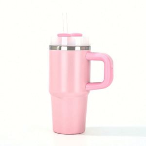 Nuevo Vaso Infantil de Acero Inoxidable con Aislamiento al Vacío de 14 oz, Forma de Agarradera, Colores/Logotipo Personalizables, Portátil para Viajes, para Café - Product Image 2