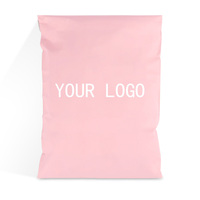 Enveloppes en plastique pour vêtements, sacs d'expédition, sac de courrier rose, chaussures et vêtements, chaussures écologiques Odm