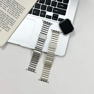 Nuovo Design cinturino magnetico in acciaio inossidabile per Apple Watch Series 9 8 7 Ultra 40mm 41mm 45mm 49mm Smart Metal <span class=keywords><strong>Loop</strong></span> cinturino - Product Image 4