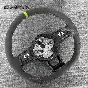 Volant de voiture en daim personnalisé adapté aux Volkswagen <span class=keywords><strong>Golf</strong></span> <span class=keywords><strong>4</strong></span> 5 6 6r 7 <span class=keywords><strong>R</strong></span> 7.5 8 <span class=keywords><strong>R</strong></span> Polo GTI GTD MK4 MK8 MK7 MK6 MK5 MK7 MK8 - Product Image 6