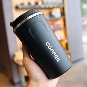 Custom Logo 316 Stainless Steel Vacuum Insulated Travel Mug Reusable Coffee <b>Cup</b> for Office Home - Product Image 5