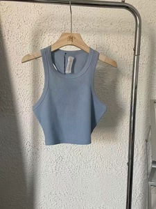 Produttore di Abbigliamento: Set Yoga Donna, Abbigliamento Sportivo Estivo, Top Aderente a Basso Prezzo, Canotte da Donna - Product Image 3