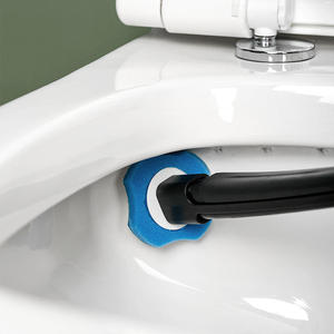 Luce del sole in Silicone igienico usa e getta porta scopino da bagno Set scatola di ricarica per la pulizia del bagno - Product Image 5