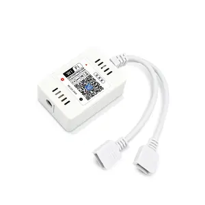 DC12V 24V Wireless doppia uscita Magic Home RF24 tasti Smart WiFi Controller Dimmer con microfono fai-da-te modalità musica