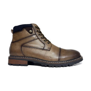 <span class=keywords><strong>Bottes</strong></span> Chukka en cuir de qualité supérieure à lacets pour hommes Bout rond Casual & Habillé pour <span class=keywords><strong>le</strong></span> printemps, l'automne et l'hiver - Product Image 1