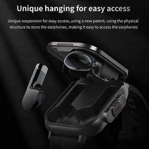 Smartwatch Fashion D 8 <span class=keywords><strong>2</strong></span> in <span class=keywords><strong>1</strong></span> con auricolari wireless TWS, monitoraggio della salute, braccialetto fitness, orologio sportivo intelligente - Product Image 6