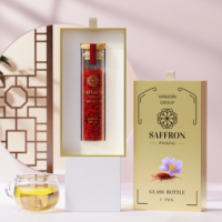 Boîtes de Luxe Cylindriques avec Scellage Sécurisé pour Rangement de Safran, Bocal à Épices avec Bouchon en Bois, Logo Personnalisé et Boîtes