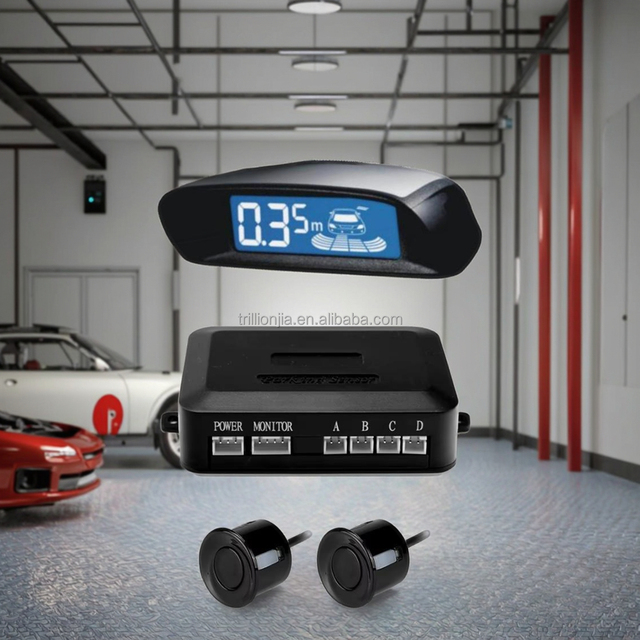 Smart Auto Car Sensor Waterproof Rear and Front Ultrasonic Radar Parking Sensor with LED Reversing AssistReversing Safety Aid