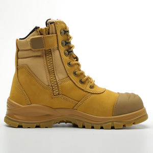 Botas de Seguridad de Cuero Vacuno y de Piel de Caballo Antideslizantes para Hombre, de Alta Calidad, Directamente de Fábrica, Talla 10, con <span class=keywords><strong>Entrega</strong></span> Rápida - Product Image 2