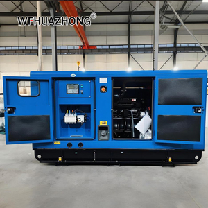 เครื่องกำเนิดไฟฟ้าดีเซลสามเฟสแบบเงียบพิเศษ 120kW 150kW เครื่องยนต์ Ricardo พร้อมหลังคาเก็บเสียง ATS ระบบสำรองไฟฟ้า - Product Image 1