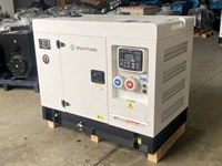 Wassergekühlter 10kW Dieselgenerator 15kW 20kVA 30kVA Diesel-Stromerzeuger 60Hz Geräuscharmer Typ Stromaggregat für den Heimgebrauch
