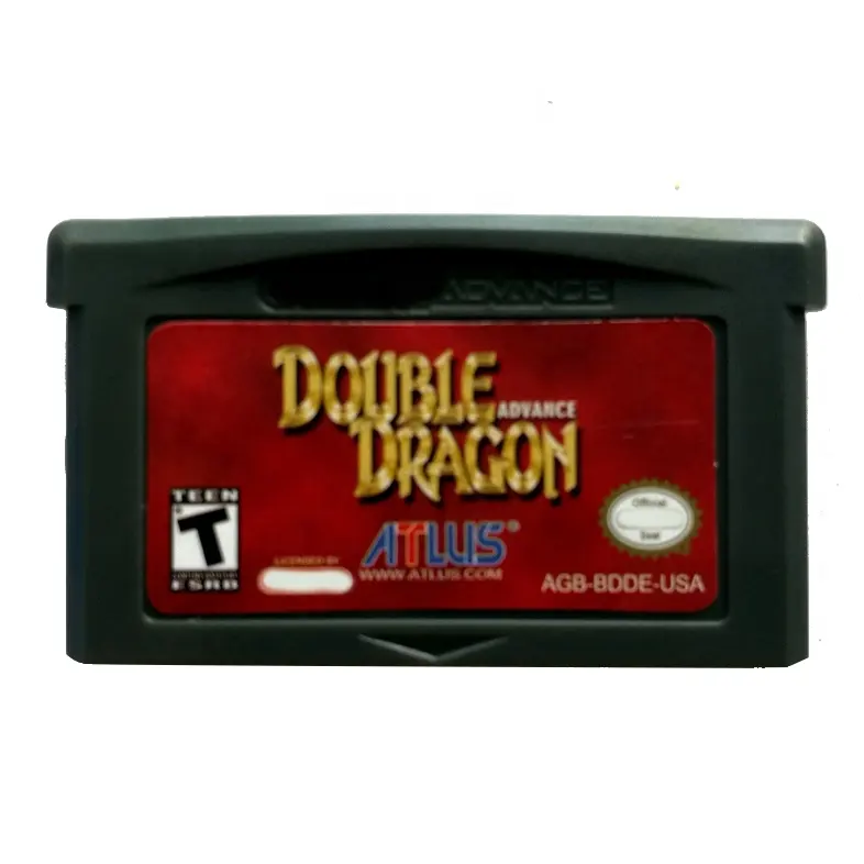 In Stock Save Progress USA Version Universal Video Game Card Double Dragon for GBA GBC