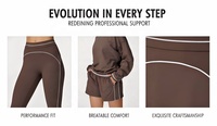 Fabricants de vêtements de sport personnalisés, tenues de fitness respirantes, ensembles de yoga 2 pièces, vêtements de sport de haute qualité