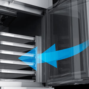 Bindose - Fermentadora de Masa Comercial de Acero Inoxidable de 14 Bandejas, Congelador, Máquina de Fermentación con Ventilador de Enfriamiento para Panaderías - Product Image 5