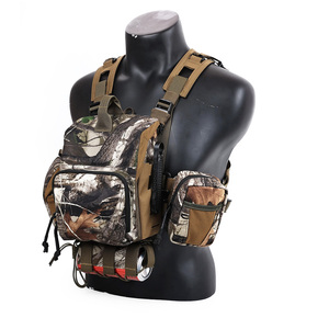 Ptg OEM ngụy trang lá chắn Bino khai thác săn bắn Ống nhòm túi ngoài trời ngực Rig với phun chủ - Product Image 2