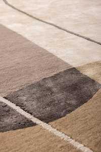 Tapis tibétain en laine et soie noué à la main, tapis persan de luxe fait main, tapis oriental pour la décoration de la maison, de l'hôtel, du bureau, de la villa - Product Image 6