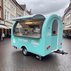 2025 Fully Equipped <b>Mobile</b> Food Truck New BBQ Pizza Trailer For Restaurant Made In China With Corn Material - Product Image 4