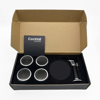 Kit de fumeur à cocktails en bois écologique, outils de barman pour whisky, accessoires de bar, vente chaude