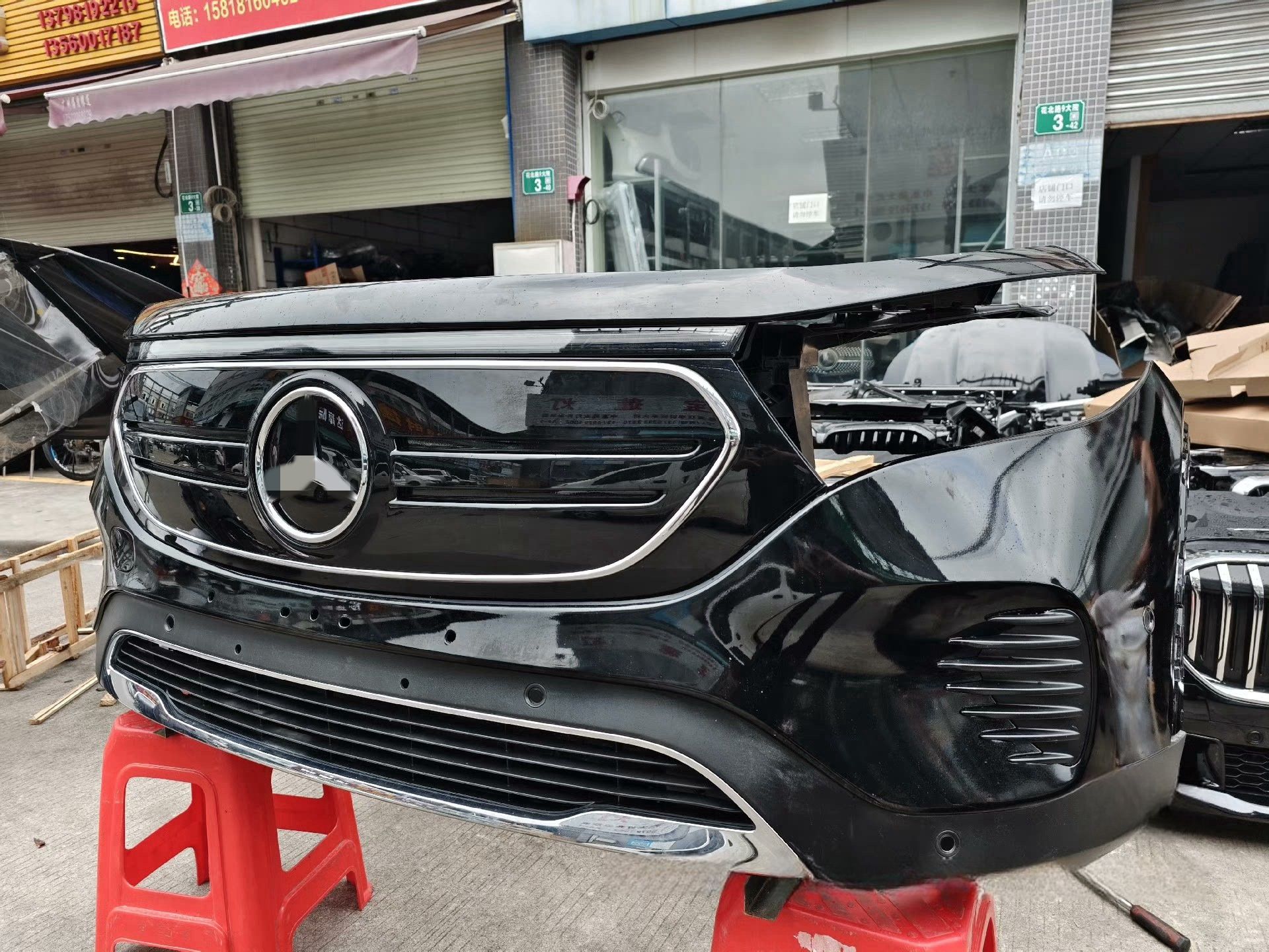 mercedes eqb front bumper