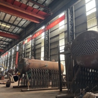 DZH4.0-1.25 Boiler Uap Industri Efisiensi Tinggi 4.5 Ton Berbahan Bakar Biomassa