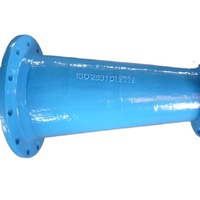Raccord de tuyau en fonte ductile classe K12 Tyton cône concentrique à double douille pour tuyaux en PVC