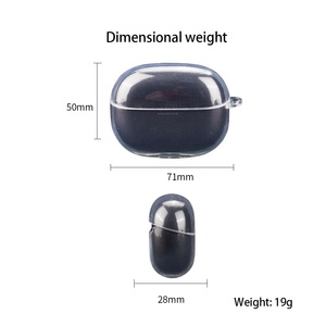 Funda Protectora para Auriculares <span class=keywords><strong>Xiaomi</strong></span> Redmi <span class=keywords><strong>Buds</strong></span> <span class=keywords><strong>5</strong></span> <span class=keywords><strong>Pro</strong></span> Series, Funda Protectora Transparente de TPU para Auriculares Inalámbricos al por Mayor - Product Image 6