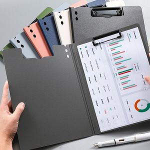 Fournitures de bureau et scolaires, bloc-notes pliable à 360 degrés avec couverture en PP, format A3 A4, classeurs de documents, porte-documents - Product Image 2