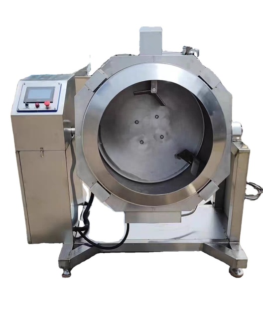 Global Commercial Automatic Machine Auto Stir Fry Machine Gas Rotate Wok Stir Fryer Commercial Cooking Pots