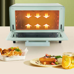 <span class=keywords><strong>Four</strong></span> électrique domestique Hotsale 2025 14L, <span class=keywords><strong>four</strong></span> de cuisson de grande capacité avec porte miroir en verre, cadeau parfait pour les boulangers à la maison - Product Image 4