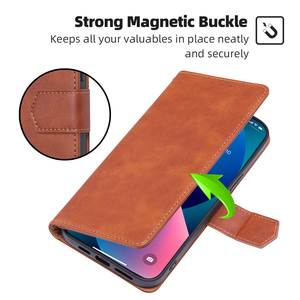 Funda de cuero para <span class=keywords><strong>ZTE</strong></span> <span class=keywords><strong>AXON</strong></span> <span class=keywords><strong>30</strong></span> <span class=keywords><strong>Ultra</strong></span> 5G 11 A7S A7 A5 A3 2020 2019, cubierta de lujo, BILLETERA, protección funcional RFID - Product Image 3