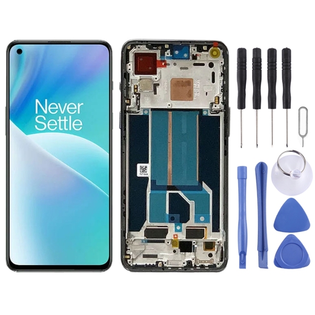 Factory Direct Sale AMOLED LCD Screen for OnePlus Nord 2T CPH2399 CPH2401 Digitizer Full Assembly with Frame