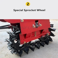 Motoculteur à essence multifonctionnel Farm Mini Cultivator Rotovator Tiller 7HP 8HP 9HP