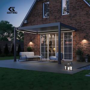 Pérgola Portátil, Pérgola Sólida <span class=keywords><strong>de</strong></span> <span class=keywords><strong>Aluminio</strong></span> con Listones, Fabricante Chino <span class=keywords><strong>de</strong></span> Pérgolas, Diseños <span class=keywords><strong>de</strong></span> Pérgolas <span class=keywords><strong>para</strong></span> Exteriores, Pérgola <span class=keywords><strong>de</strong></span> <span class=keywords><strong>Aluminio</strong></span> Tipo Louvre - Product Image 1