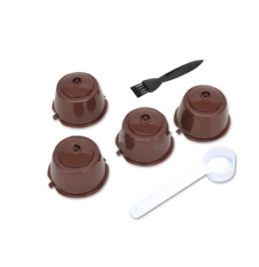 Cápsulas de café <span class=keywords><strong>Dolce</strong></span> <span class=keywords><strong>Gusto</strong></span> reutilizables, cápsulas de plástico rellenables, compatibles con <span class=keywords><strong>Dolce</strong></span> <span class=keywords><strong>Gusto</strong></span>, 3 uds. Por lote - Product Image 1