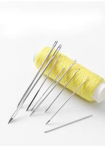 Agujas <span class=keywords><strong>de</strong></span> Coser Metálicas Resistentes al por Mayor para Coser a Mano, Reparar Cuero, Tapicería, Alfombras y Lona - Product Image 5