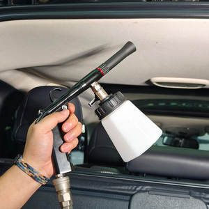 Pistola de limpieza a presión OEM para tapicería de <span class=keywords><strong>coche</strong></span>, herramienta manual para limpieza de revestimientos de motor, detallado interior, tapicería, alfombras y techos. - Product Image 2