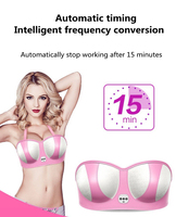 Masseur électrique pour les seins, pour une utilisation à domicile, en salon de beauté ou en spa, portable, en coton PU et lin, conforme aux normes de sécurité, modèle XA-1