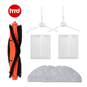 ชุดอะไหล่สำหรับหุ่นยนต์ Xiaomi Mijia <span class=keywords><strong>Mi</strong></span> <span class=keywords><strong>3C</strong></span> โปร C103 E10 E12 B112ตัวกรอง HEPA แปรงลูกกลิ้งด้านข้างอุปกรณ์เสริม - Product Image 1