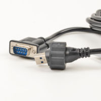 Câble de transmission de données d'extension de connecteur mâle à USB à 9 broches de haute qualité pour équipement de télécommunication à onduleur solaire