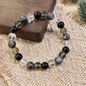 Pulsera de Piedra Natural con Cuentas de Vidrio Coloridas, Talismán de la Suerte, Control de Calidad Estricto para Mayoristas, Listo para Enviar (RTS) - Product Image 4