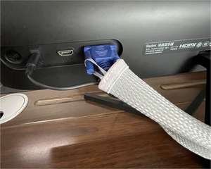 ปลอกสายไฟแบบถักขยายได้ LN-BZW ทำจากโพลีเอสเตอร์ พร้อมซิปสำหรับจัดการสายไฟ ป้องกันไฟลาม UL94 V2 - Product Image 5